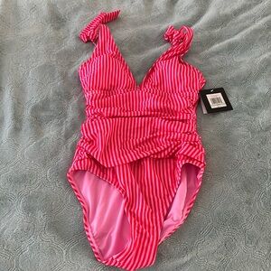 One piece bathing suit